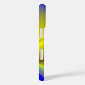 3D抽象芸術入力金ゴールド黄ブルーグリーン Case-Mate iPhoneケース (裏面 / 右)