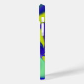 3D抽象芸術(緑の紫) Case-Mate iPhoneケース (裏面 / 左)