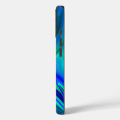 3D抽象芸術（緑の紫） Case-Mate iPhoneケース (裏面 / 左)