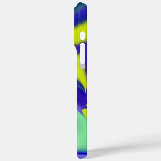 3D抽象芸術（緑の紫） Case-Mate iPhoneケース (裏面 / 左)