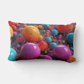 3D抽象 - ランバークッション (裏面)