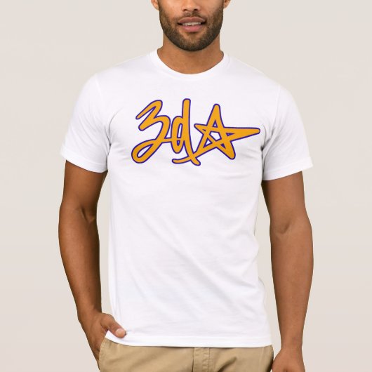 3d星のTシャツ Tシャツ (正面)