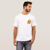 3D映画のポップコーン・マスコット Tシャツ (正面フル)