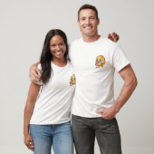 3D映画のポップコーン・マスコット Tシャツ (ユニセックス)