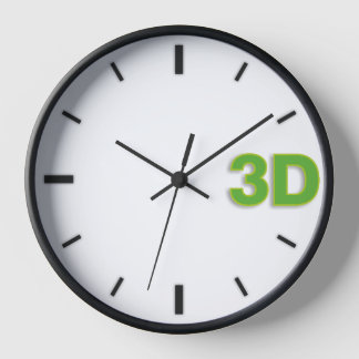 3D時2 Gr. 壁時計