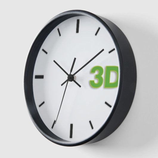 3D時2 Gr. 壁時計 (傾斜)