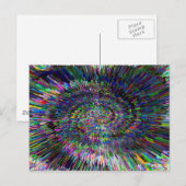 3D次元の芸術の抽象芸術 ポストカード (正面/裏面)