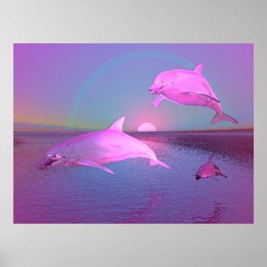 3D水ファンタジー水シーン ポスター (正面)