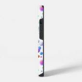 3D浮き球パターン 背景なし iPhoneケース (左側面)
