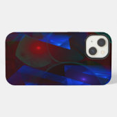 3D炎のフラクタル iPhoneケース (裏面横)