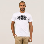 3d炎のロゴ tシャツ (正面フル)