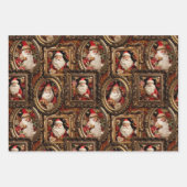 3D父華美クリスマス ラッピングペーパーシート (正面3)