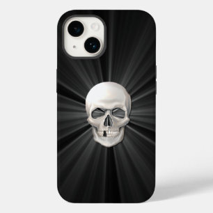 3D白熱［赤熱］光を放つスカル Case-Mate iPhone 14ケース