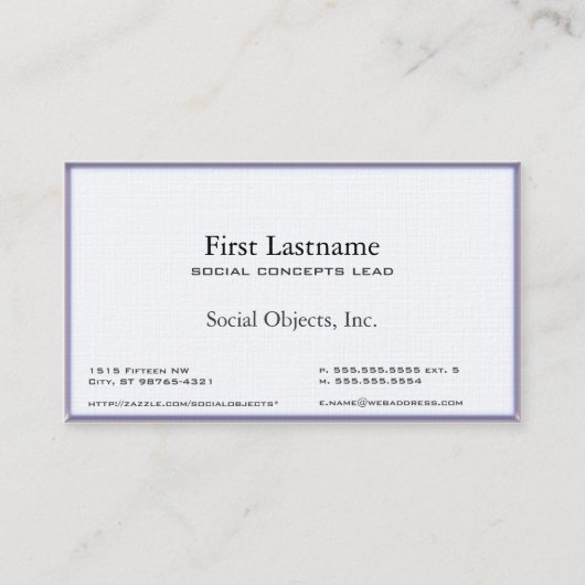 3D真珠のセリフのアメリカ人のGaramondのゴシック様式テンプレート 名刺 (正面)