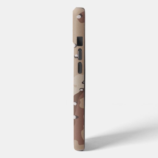 3D砂漠迷彩柄 Case-Mate iPhoneケース (裏面 / 左)