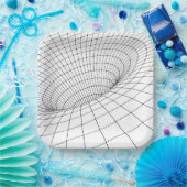 3D穴プレート ペーパープレート (パーティー)