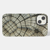3D立方ピット光学錯覚 | カスタム iPhoneケース iPhone 13ケース (裏面横)
