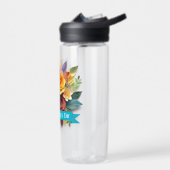 3D紙アートフローラ母の日 ウォーターボトル (左面)