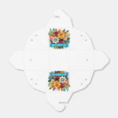 3D紙アートフローラ母の日 フェイバーボックス (折り畳みなし)