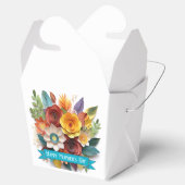 3D紙アートフローラ母の日 フェイバーボックス (オープン)