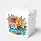 3D紙アートフローラ母の日 フェイバーボックス (裏面サイド)