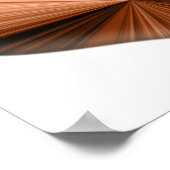 3D素晴らしハートデザインポスター ポスター (角)