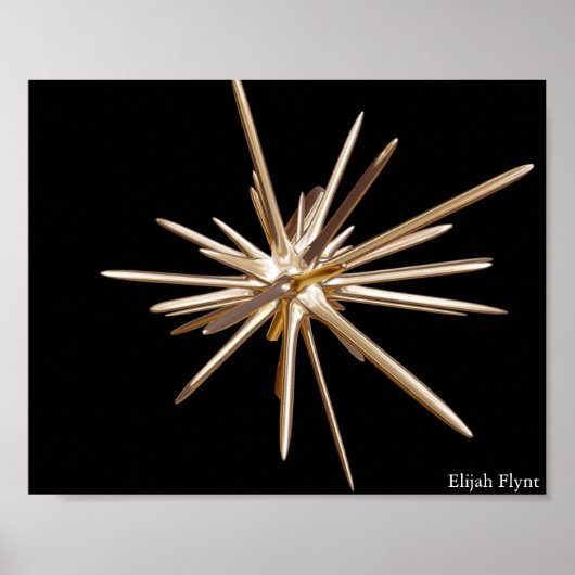 3d結晶 ポスター (正面)