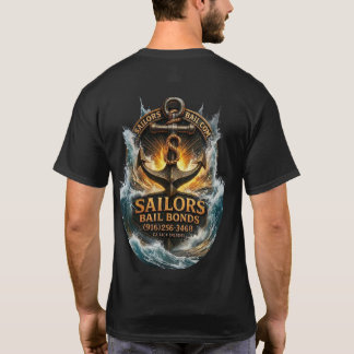 3D船乗り保証会社スプラッシュダウン Tシャツ