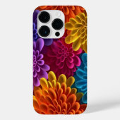 3D色数々のの花 Case-Mate iPhoneケース (裏面)