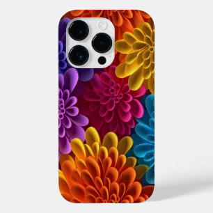 3D色数々のの花 Case-Mate iPhone 14 PROケース