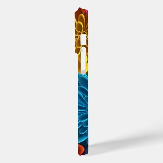 3D色数々のの花 Case-Mate iPhoneケース (裏面 / 左)