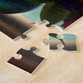 3D花カラフル咲き ジグソーパズル (側面)