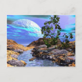 3d芸術の見ることは信じています ポストカード (正面)