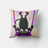 3D芸術的ベビーラトル – 喜びを倍増！ クッション (裏面)