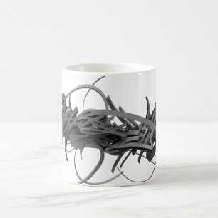 3d落書きのマグ コーヒーマグカップ