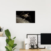 3D蚊の噛み込みを閉じる ポスター (ホームオフィス)