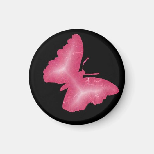 3D蝶 マグネット (正面)