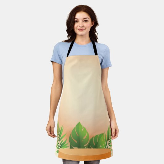 3d表彰台 エプロン (着用した状態)