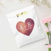 3d赤いハート対モノグラ結婚ム日付