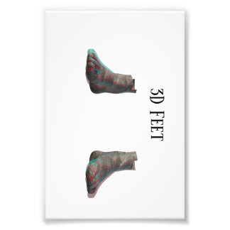 3D足 フォトプリント           