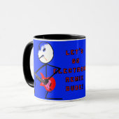 3D電子マグ行こう マグカップ (正面左)