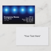 3D青ライト 名刺 (正面/裏面)