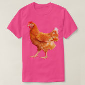 3D鶏 Tシャツ (デザイン正面)