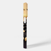 3D黒と金ゴールドの花 Case-Mate iPhoneケース (裏面 / 右)