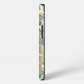 3D ウッドランド カモフラージュ iPhoneケース (左側面)