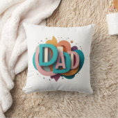3D「カラフルパパ」グラフィックデザイン | クッション (ブランケット)