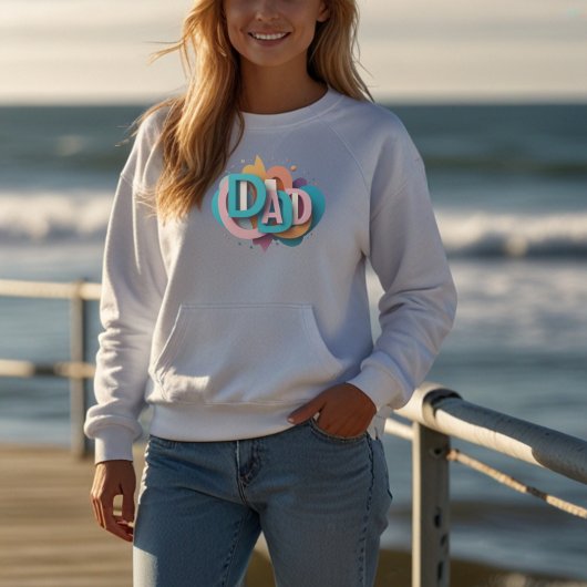 3D「カラフルパパ」グラフィックデザイン | レディース Tシャツ