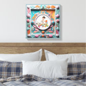 3D キャンバスプリント (インサイチュ (寝室))