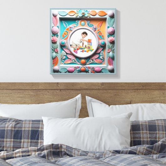 3D キャンバスプリント (インサイチュ (寝室))