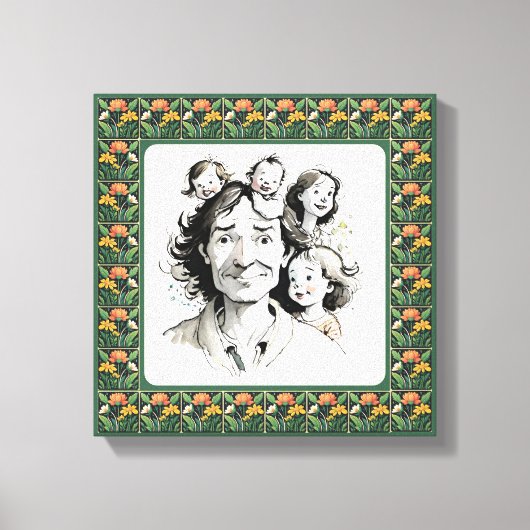 3D キャンバスプリント (正面)